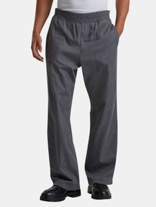 Comodi jeans da uomo Urban Classics, vestibilità dritta, oversize, 140 g/m², cotone, grigio