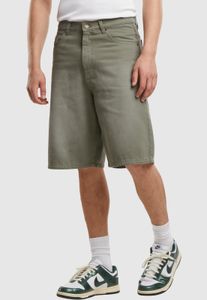 leichte Urban Classics Herren Shorts Denim mit Baumwolle Grün