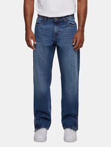 Jeans da uomo URBAN CLASSICS moderni, vestibilità dritta, in cotone blu