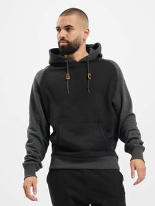 Casual Urban Classics men's hoodie, 300 g/m², cotton, black/grey