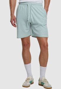 Short homme Casual Urban Classics à cordon de serrage, coton 200 g/m², vert pastel