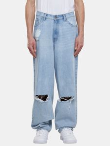 Eleganti jeans da uomo Urban Classics in cotone, blu