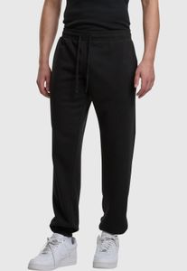 Casual URBAN CLASSICS men's trousers with stretch pockets, 280 g/m² cotton, black