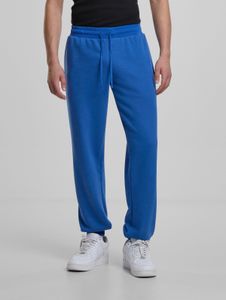 Modern URBAN CLASSICS men's trousers with stretch pockets, 280 g/m² cotton, blue