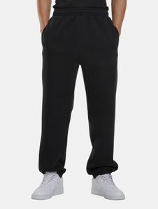 Casual URBAN CLASSICS men's trousers with pockets, 330 g/m² cotton, black