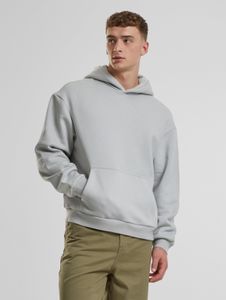 Soft URBAN CLASSICS men's hoodie with hood, 330 g/m², made of cotton, grey