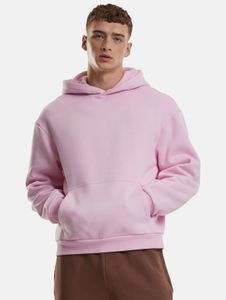 Soft URBAN CLASSICS men's hoodie with hood, 330 g/m², made of cotton, pink