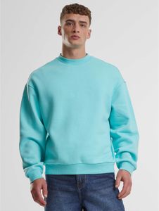Comfortable URBAN CLASSICS men's sweatshirt, 330 g/m², cotton, light blue