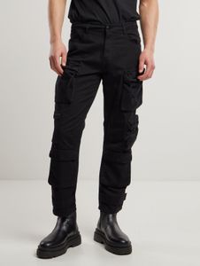 Jeans casual da uomo URBAN CLASSICS in cotone, neri
