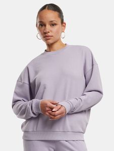 Comfortable Urban Classics women's sweatshirt with pockets and hood, 280 g/m² cotton, purple