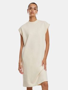 Abito oversize da donna Urban Classics, leggero, 280 g/m², in cotone, bianco ecru.