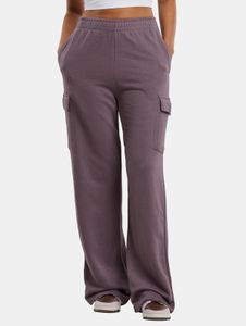Versatile Urban Classics women's trousers with pockets, 280 g/m² cotton, violet