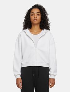 Comfortable URBAN CLASSICS women's hoodie, stretch, 150 g/m², cotton, white