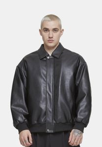 Giacca da uomo Simple URBAN CLASSICS 380 g/m² nera
