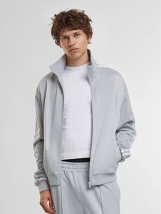 Giacca da uomo Modern Urban Classics con cerniera e tasche, grigia