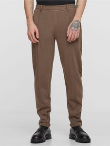 modern URBAN CLASSICS men's jeans with cotton, brown