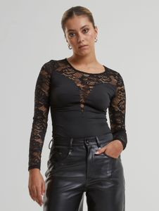 Abito oversize da donna Urban Classics in maglia a coste leggera con cotone, nero