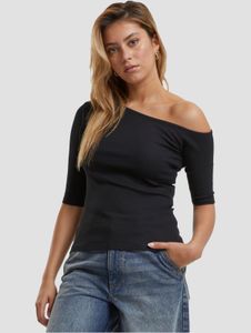 Modern Urban Classics women's T-shirt, 180 g/m², cotton, black
