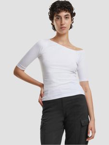 sporty Urban Classics women's T-shirt 180 g/m² with cotton white