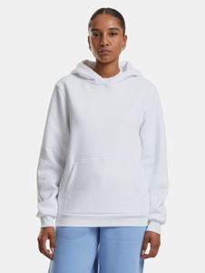 Felpa con cappuccio da donna Casual Urban Classics con polsini e cappuccio a coste, cotone 330 g/m², bianca