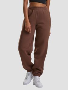 Pantalon confortable pour femme URBAN CLASSICS, 330 g/m², en coton, marron