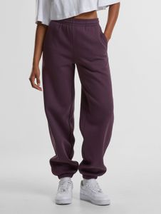 Comodi pantaloni da donna URBAN CLASSICS, 330 g/m², cotone, viola