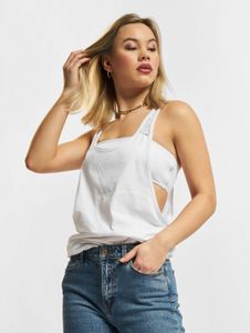 Comoda t-shirt da donna Urban Classics, 140 g/m², cotone, bianca
