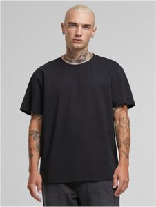 Comfortable URBAN CLASSICS men's T-shirt, 210 g/m², cotton, black
