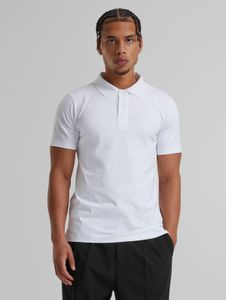 Polo de hombre Versatile Urban Classics, 210 g/m², algodón, blanco