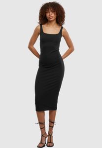 Robe femme Stylish Urban Classics en coton noir, avec poches extensibles
