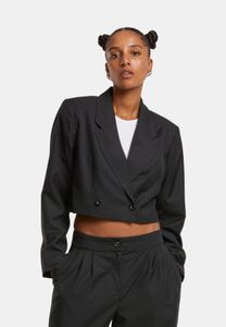 Vestido de mujer de moda Urban Classics con cremallera, acolchado, 180 g/m², negro.
