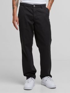 Comodi pantaloni chino da uomo URBAN CLASSICS in cotone nero