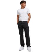 Comfortable URBAN CLASSICS Men's Chinos in Organic Cotton – Classic Trousers (Black)