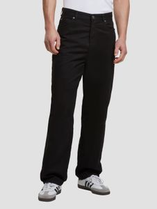 Comodi jeans da uomo Urban Classics con tasche, vestibilità dritta, in cotone, neri