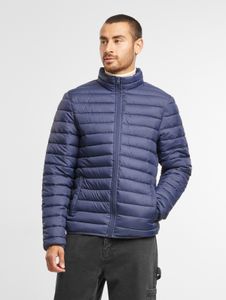 Veste homme Stylish Urban Classics avec fermeture éclair, 70 g/m², bleu marine