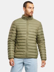 Veste homme Stylish Urban Classics avec fermeture éclair, 70 g/m², kaki