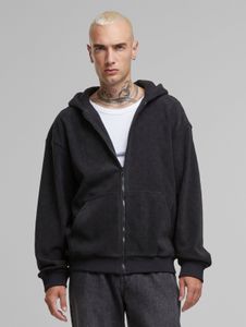 Sweat à capuche noir Casual Urban Classics pour homme