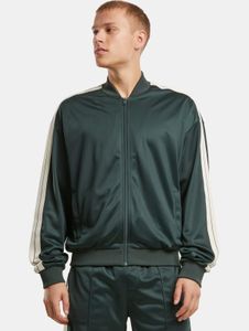 Giacca da uomo Simple Urban Classics con cerniera e tasche, verde