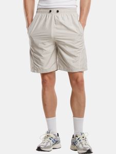 Pantalones cortos cómodos para hombre de Urban Classics con cordón ajustable, 68 g/m², gris.