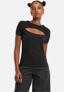 Modern Urban Classics women's stretch T-shirt, 190 g/m², cotton, black