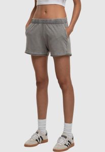 Pantaloncini da donna Summer Urban Classics con tasche, cotone 240 g/m², beige
