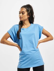 lässiges Urban Classics Damen T-Shirt 140 g/m² mit Baumwolle Blau