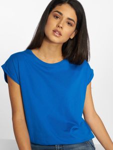Comfortable Urban Classics women's T-shirt, 140 g/m², cotton, blue