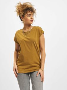 sporty Urban Classics women's T-shirt 140 g/m² with cotton brown