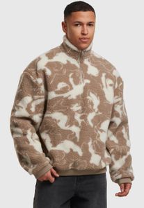 Stylish Urban Classics men's jacket, ribbed cuffs, oversize, camouflage