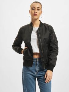 Giacca casual da donna URBAN CLASSICS 108 g/m² nera