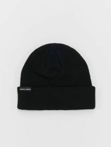 Modern Urban Classics Unisex Ribbed Knit Cap Black