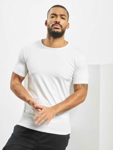 Comoda t-shirt elasticizzata da uomo Urban Classics, 180 g/m², cotone, bianca