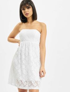 Robe femme Fashionable Urban Classics, tissu stretch, 120 g/m², blanche