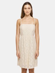 Robe femme Urban Classics, tissu stretch, 120 g/m², beige